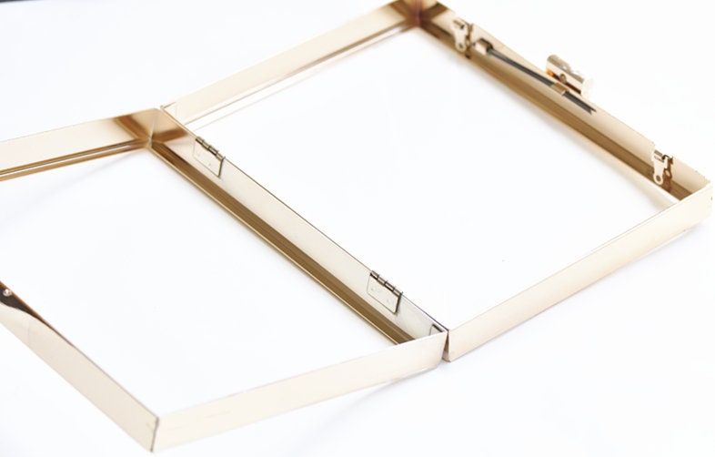 Gold Purse Frame Clutch Bag Purse Frame 20.5cm x 15cm