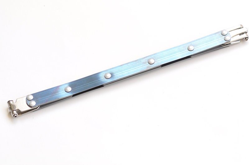 3 Pieces Silver End Purse Frame Flex Internal Purse Frame 22cm (8 1/2