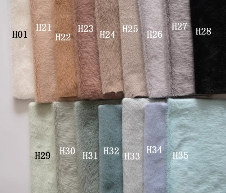 Teddy Bears Fabric Soft Fabric For Toy Stuffed Animal Making 32cm x 24cm (12” x 9")