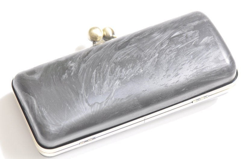 Bronze Box Purse Frame Clutch Bag Glue-in Style 24cm x 10cm ( 9" x 4") B040