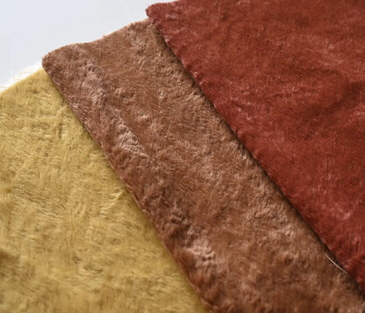 Teddy Bears Material Soft Fabric For Toy Stuffed Animal Making 32cm x 24cm (12"x 9")