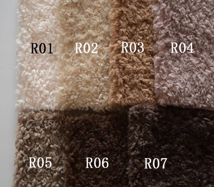 Teddy Bears Material Soft Fabric For Toy Stuffed Animal Making 32cm x 24cm (12