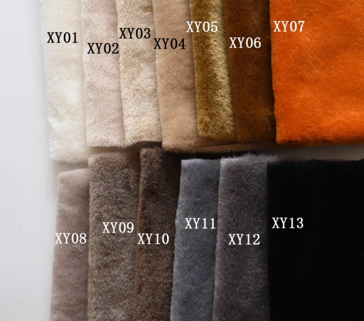 Teddy Bears Material Soft Fabric For Toy Stuffed Animal Making 32cm x 24cm (12"x 9")