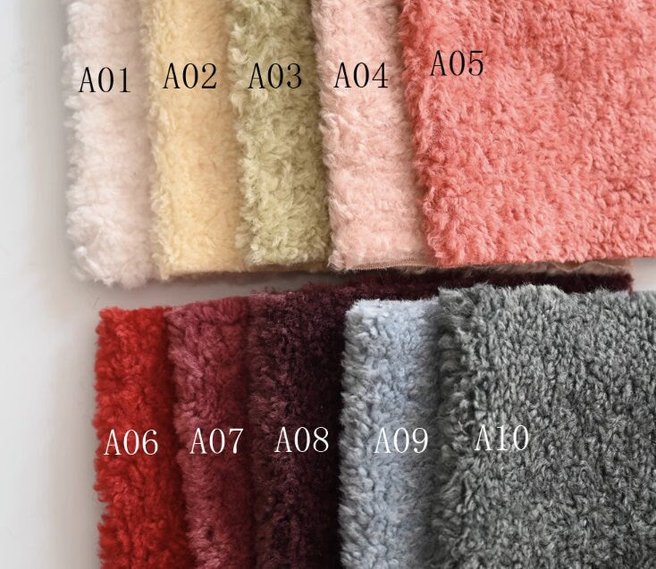 Teddy Bears Fabric Soft Fabric For Toy Stuffed Animal Making 32cm x 24cm (12”x 9