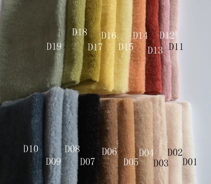 Teddy Bears Fabric Soft Fabric For Toy Stuffed Animal Making 32cm x 24cm (12”x 9")