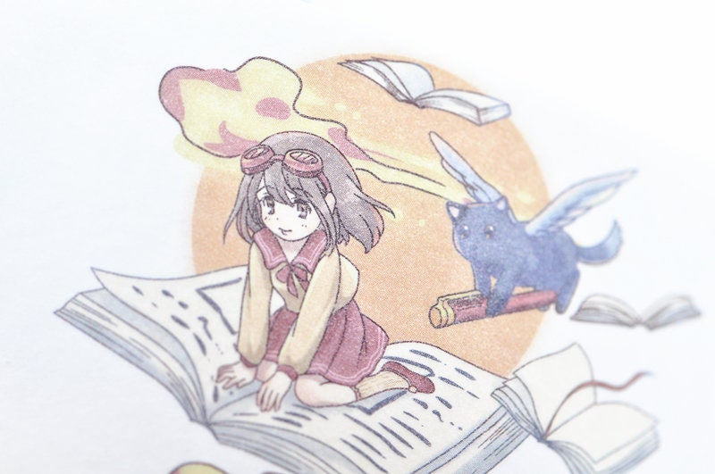 Lovely Angel Girls Washi Masking Tape Paper Tape 50mm x 3 Meters Roll