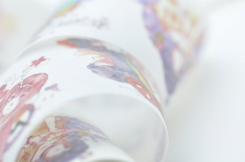 Girls Washi Tape Planner Scrapbooking Tape 50mm Wide x 3 Meters