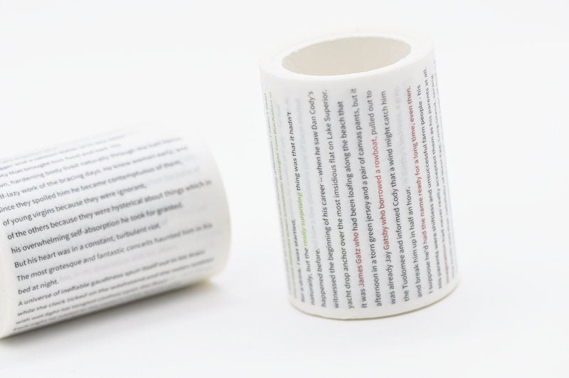 Retro Wide Washi Tape 50mm Wide x 5 Meters Roll
