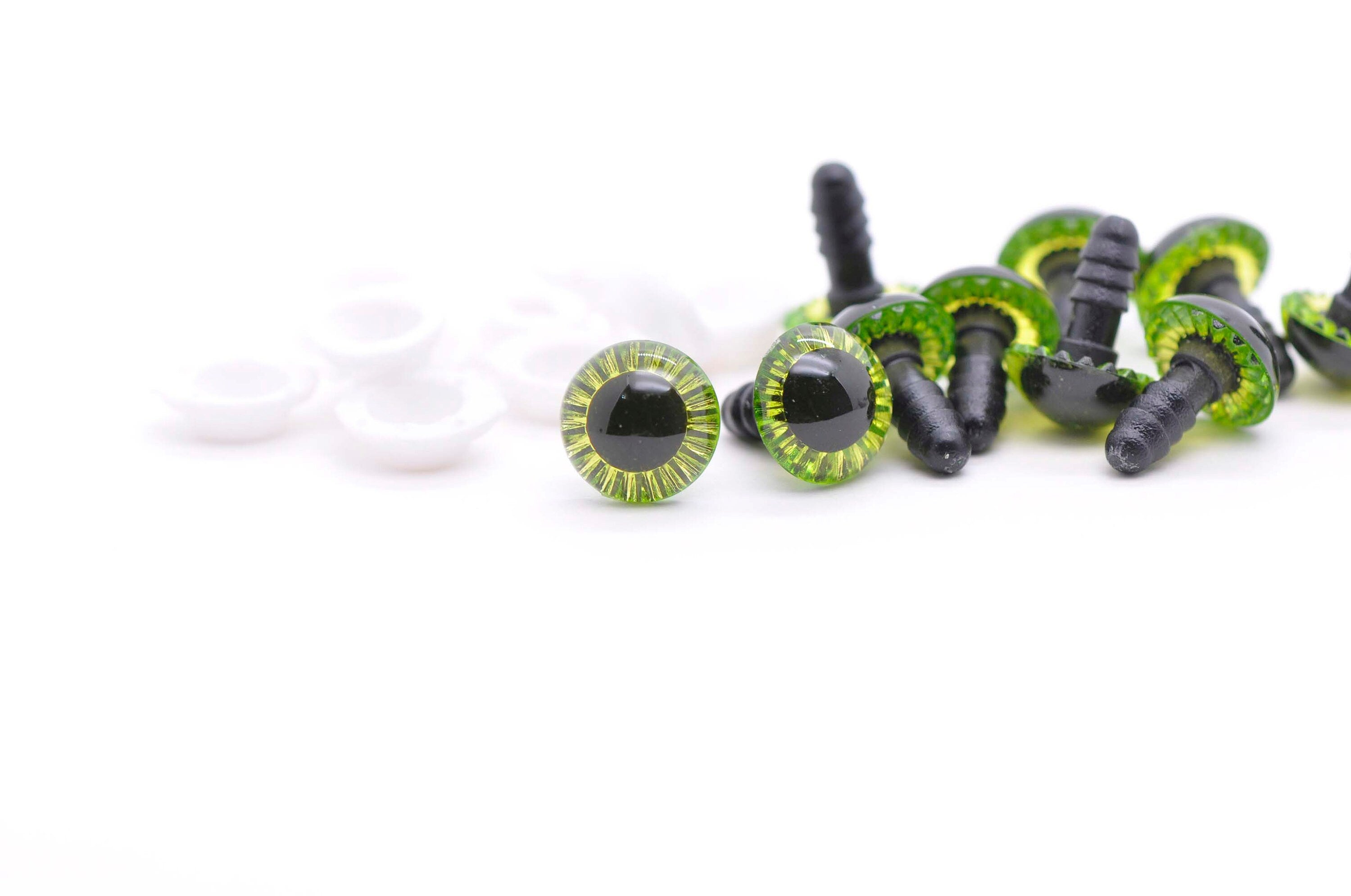 Colorful Eyes/ Amigurumi Animals Eyes / Come With Washers- 10pcs A Pack/ Pick Color And Size