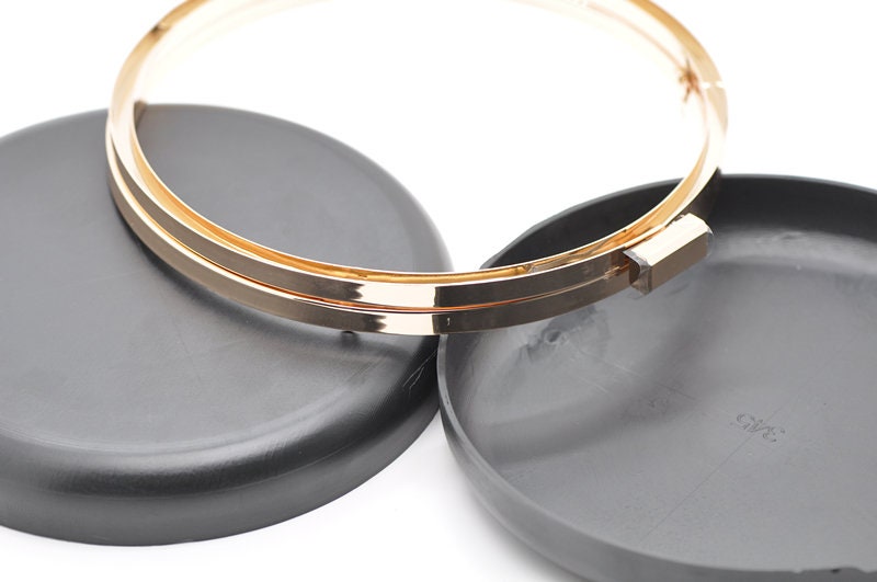 18cm (7") Box Purse Frame Light Gold And Silver Two Colors Clutch Bag Glue-In Purse Frame Pick Up Color