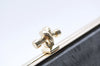 Box Purse Frame Rope Kisslock Clutch Bag Glue-in Style 20cm x 12cm ( 7"x 5")