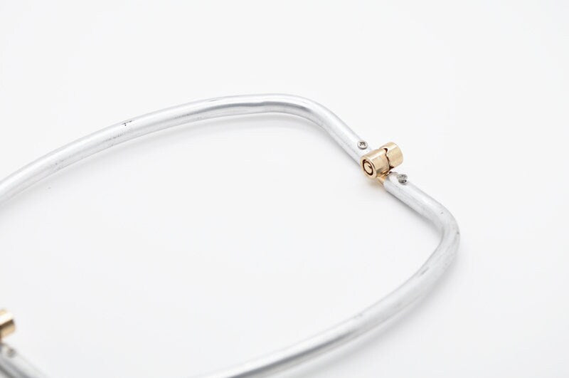 Doctor Bag Frame Aluminium Tube Purse Frame Bag Frame 25cm (9 3/4")