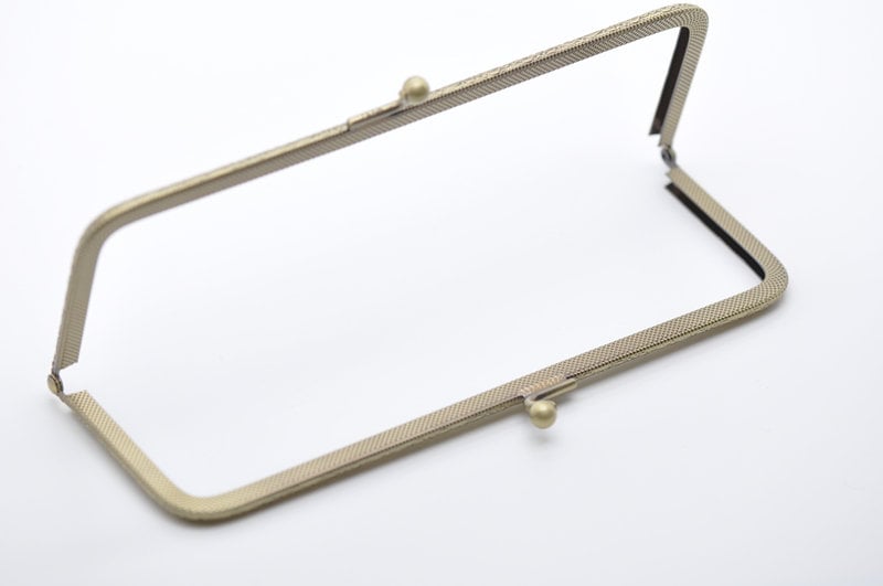 Retro Purse Frame Clutch Bag Making Bronze Bag Frame Glue-in Style Various Sizes 9cm/12cm/20cm Pick Your Size