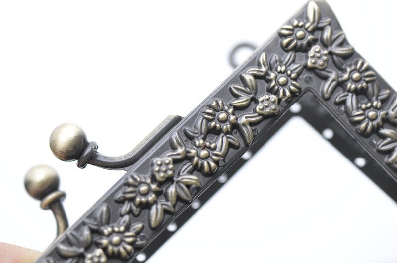 Vintage Purse Frame Bag Hanger Sewing Style  12cm